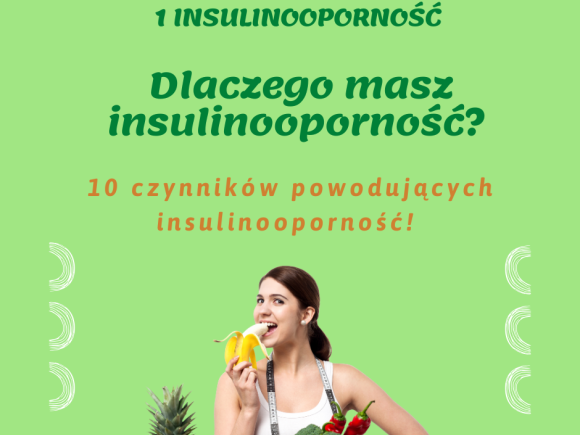 👉 Dlaczego masz insulinooporność? 10 czynników powodujących insulinooporność! 👉  Warto wiedzieć, co może ją wywoływać lub pogłębiać – i nie są to tylko słodycze! Świadomość czynników, które mają wpływ na wrażliwość tkanek na insulinę, to pierwszy krok w kierunku odzyskania równowagi hormonalnej i lepszego samopoczucia.   1. Niewłaściwa dieta. Spożywanie nadmiernych ilości żywności bogatej w cukry i tłuszcze trans 🍟 2. Siedzący tryb życia 👩‍💻 3. Nadwaga oraz otyłość – redukcja masy ciała o 5%, a najlepi